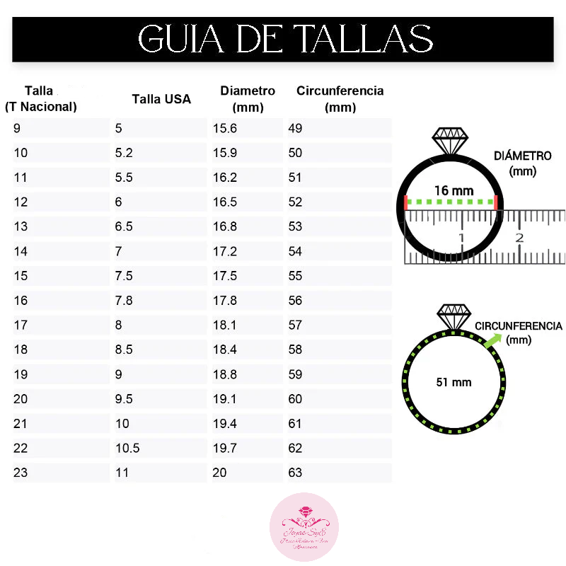Como saber la talla del anillo