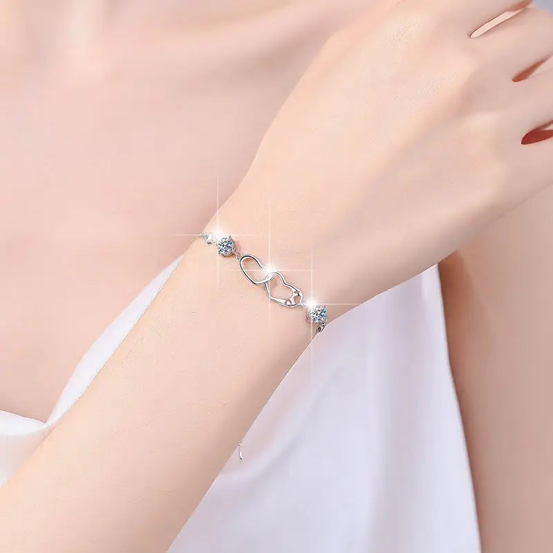 Pulseras de Moissanita